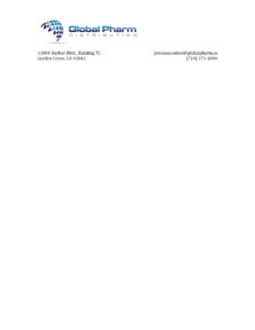 Certificate of Analysis